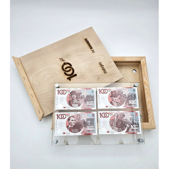 Özel Seri Numaralı Türkiye Cumhuriyeti 100. Yıl Hatıra Para Seti - 4