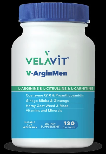 VELAVİT V-arginmen 120 Kapsül 8682368909168
