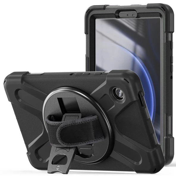 Samsung Galaxy Tab A9 X110 X115 Defender Askılı Zırhlı Tank Case