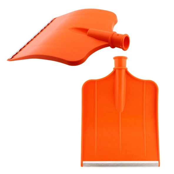 Plastik Faryap Kar Küreme Küreği Ahır Gübre Hayvan Pisliği Temizleme Turuncu 33x38 cm Kürek - Resim 6