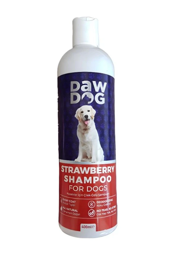 DAWDOG KÖPEK ŞAMPUAN ÇİLEK ÖZLÜ 400 ML