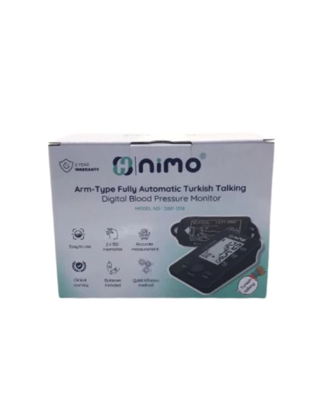 Nimo Tansiyon Aleti Konuşan Koldan Ölçer Fully Otomatik - 1