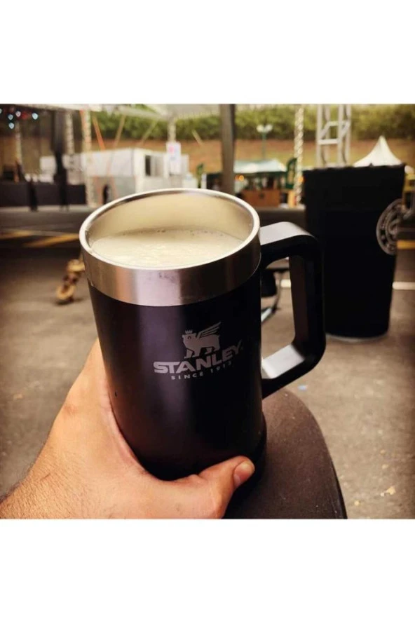 10-02874-034 Adventure 0,70 Litre Vakumlu Termos Bardak - Siyah - Resim 5