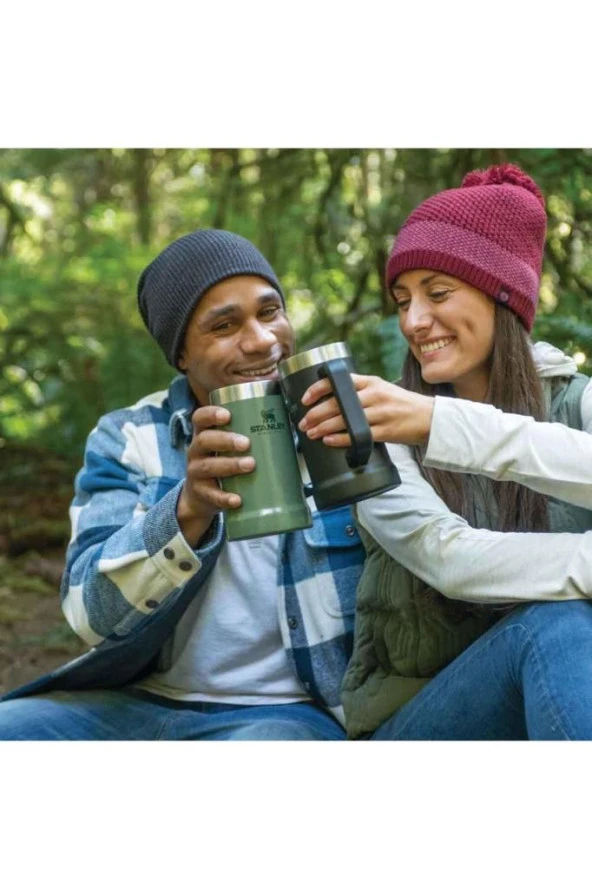 10-02874-034 Adventure 0,70 Litre Vakumlu Termos Bardak - Siyah - Resim 7