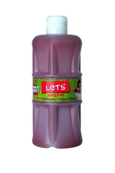 LETS PARMAK BOYA KAHVE 500 GR