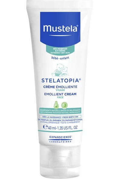 Mustela Stelatopia Emolliente Face Cream 40 ml - 3