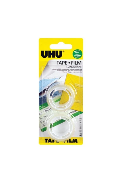 UHU KRİSTAL BANT 2Lİ YEDEK RULO -1 UHU 45980