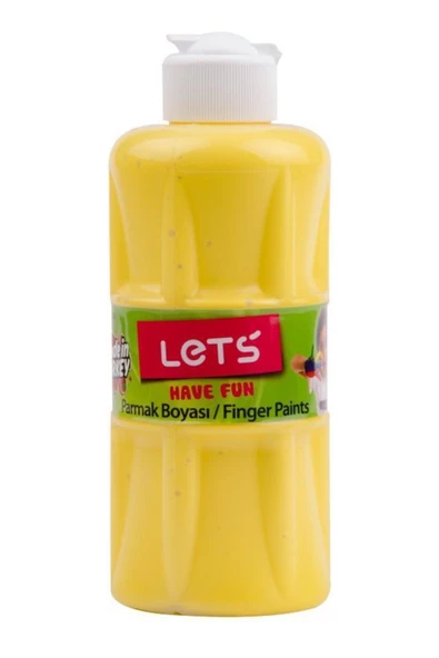 LETS PARMAK BOYASI 250 ML SARI RENK