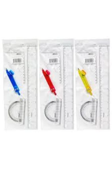 yıldızlar Pergelli Çizim Seti Drawing Set 30 cm Kod:19 - 2