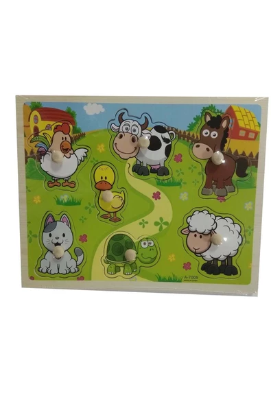 ÇİFTLİK HAYVANLARI TUTMALI PUZZLE