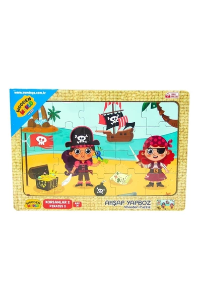 KUMTOYS AHŞAP YAPBOZ  KÜÇÜK BOY 24*34