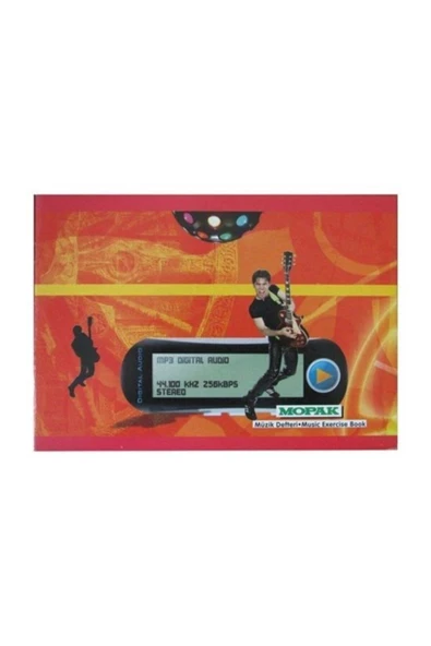 Müzik Defteri A5 20 Yaprak Küçük Boy