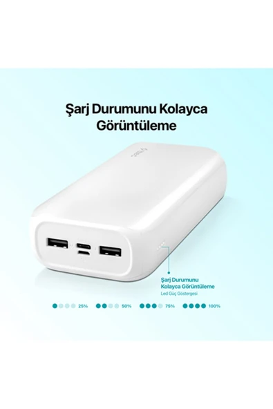 Ttec Recharger Ultra 2BB190 Siyah 30000 mAh Powerbank - 3