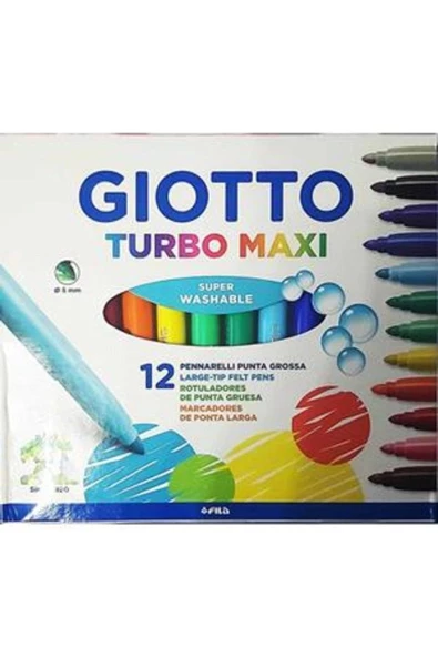 GIOTTO 12 RENK KEÇELİ KALEM