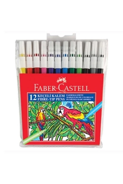 FABER CASTEL 12 Lİ KEÇELİ KALEM