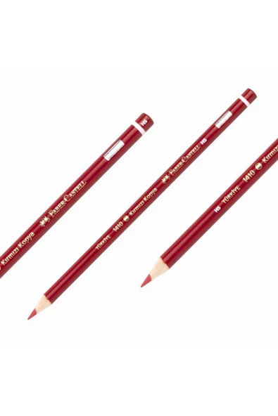 faber castell Kırmızı Kopya Kurşun Kalem (3 Adet)