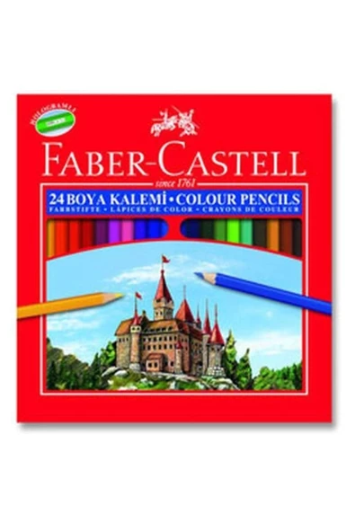 FABERCASTEL/24 RENK KURU BOYA KARTON
