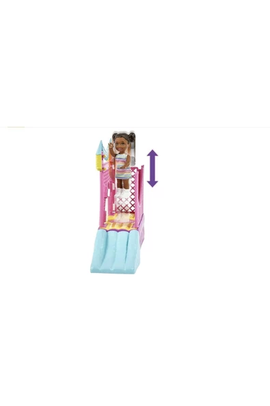 HHB67 BARBİE BEBEK BAKICISI SKIPPER OYUN EVİ SETİ CANDA - 2