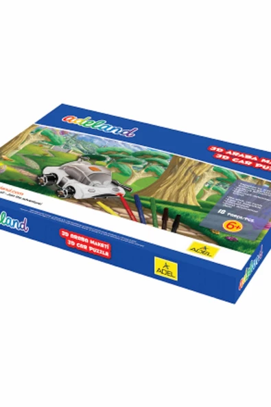 ADEL434544100 ADELAND ARABASI 3D MAKETİ - 2