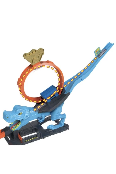 HOT WHELLS DİNAZOR İLE MÜCADELE OYUN SETİ - 4