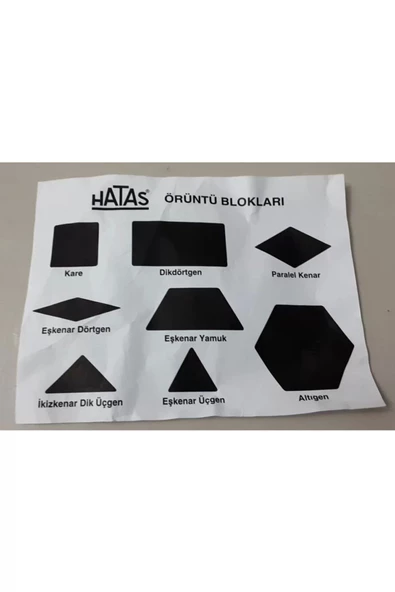 HATAS ÖRÜNTÜ BLOKLARI - 3