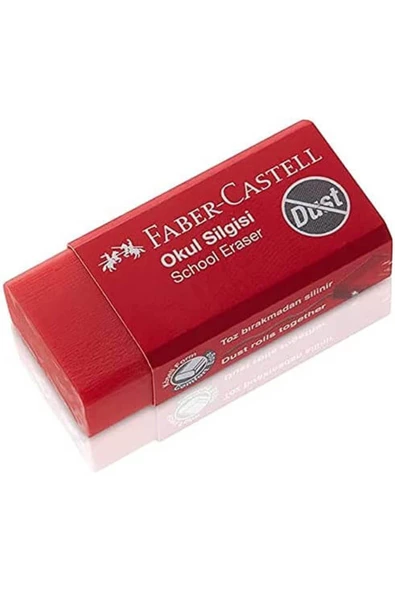 FABER OKUL SİLGİSİ 30 LU KIRMIZI