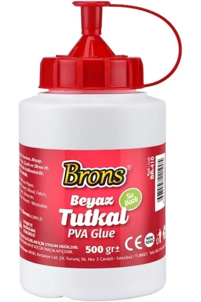 BRONS BR -410 PLASTİK TUTKAL 500 GR