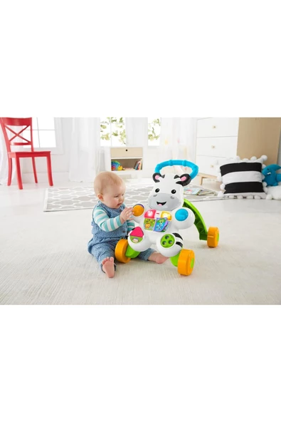 FİSHER PRİCE MELODİLİ ZEBRA YÜRÜTEÇ - 3