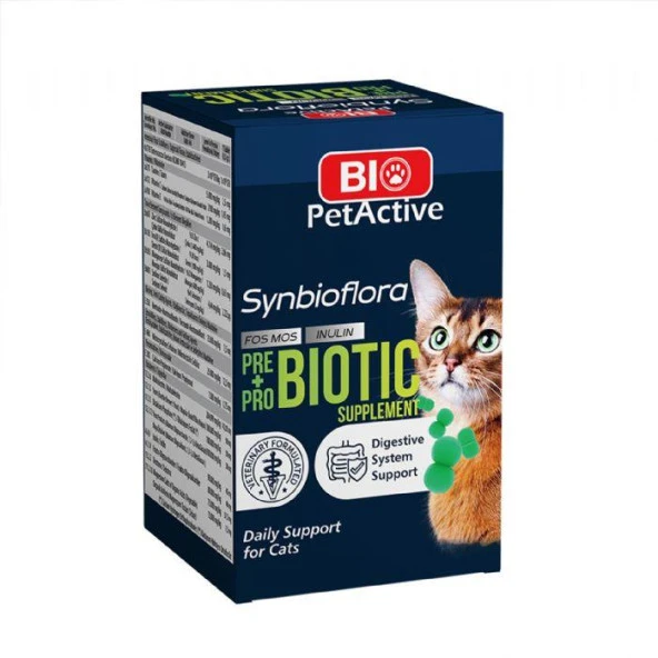 Bio Petactive Kedi Synbioflora 60 Tabs