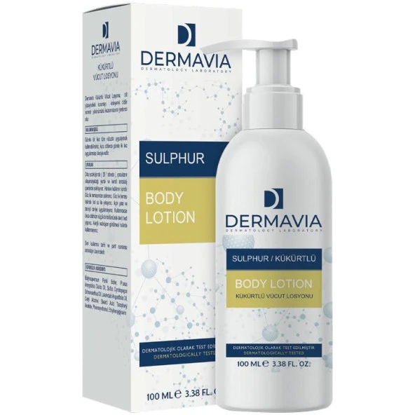 Dermavia Kükürtlü Vücut Losyonu 100ml