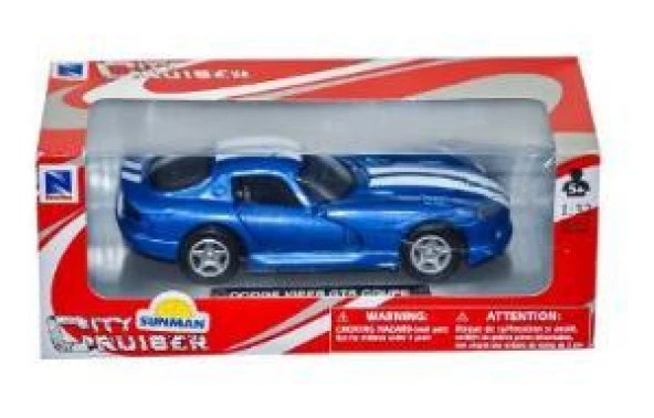 Sunman City Cruiser Dodge Viper GTS Coupe 1/32 Model Araba ürün görseli 1