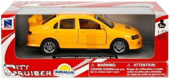 Sunman City Cruiser Mitsubishi Langer Evolution V2 1/32 Model Araba ürün görseli 1