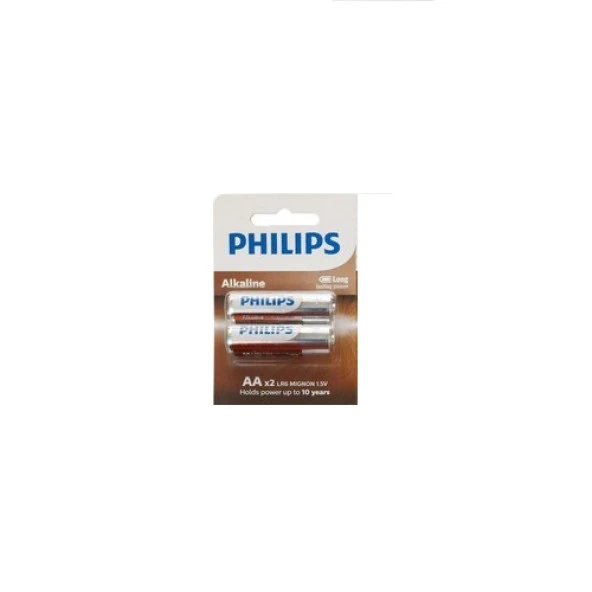 Phılıps LR03A12S/10 Alkaline AAA İnce Pil Kartela 2 Li