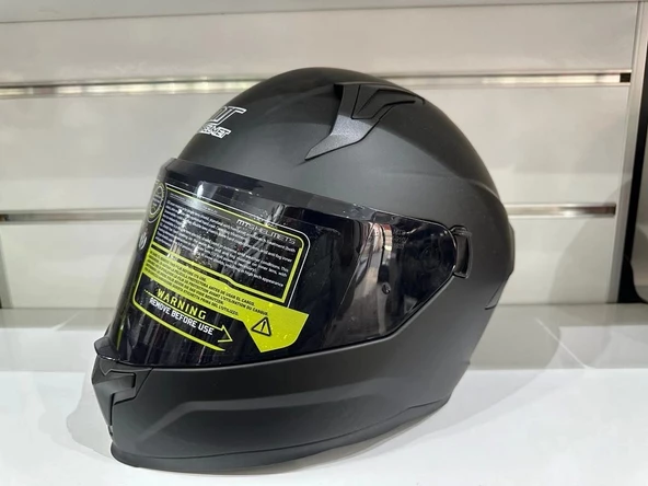 KASK MTS PRO 910 GÜNEŞ GÖZLÜKLÜ MAT SİYAH