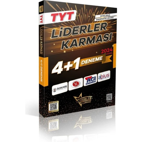 Liderler Karması 2024 Model TYT 4+1 Deneme Seti
