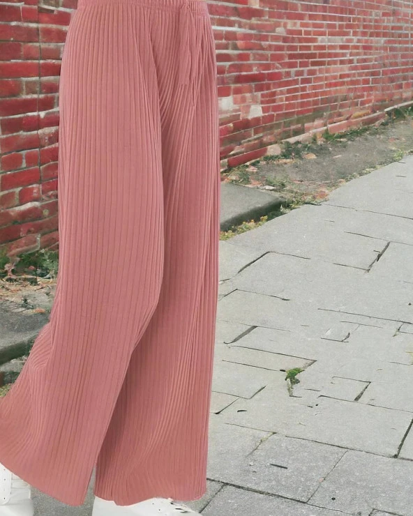 Fitilli Kaşkorse Alt Pantolon - 9