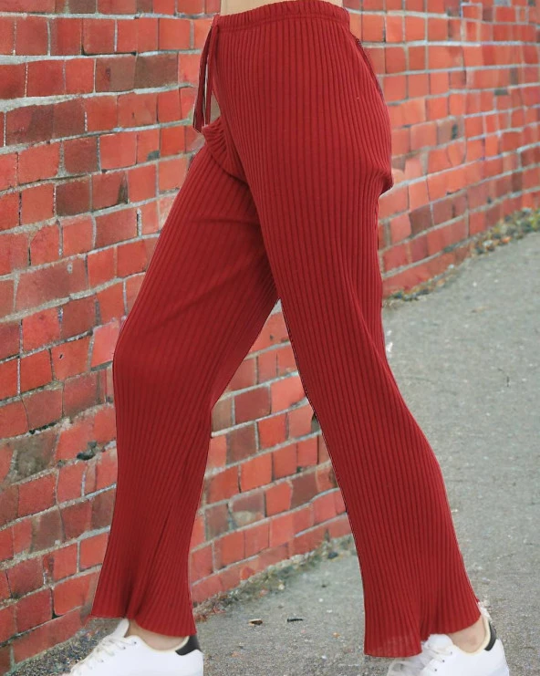 Fitilli Kaşkorse Alt Pantolon - 5