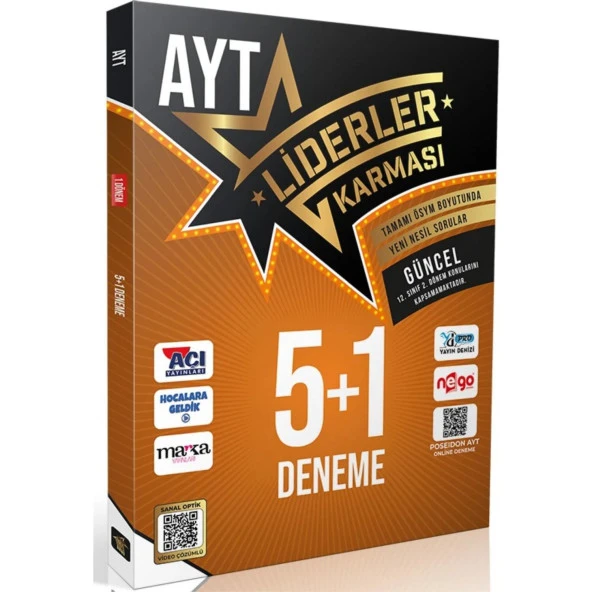 Liderler Karması AYT 5+1 Deneme Seti