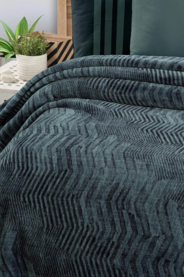 İSPANYOL BATTANİYELİ KREP NEVRESİM TAKIMI YEŞİL - Resim 2