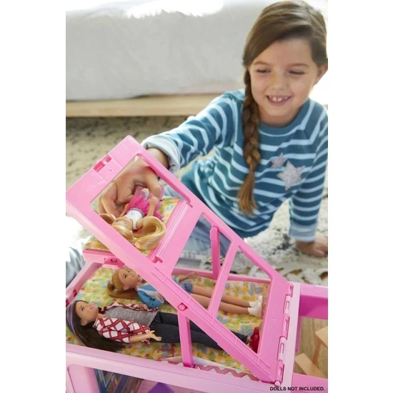 Barbie'nin Üçü Bir Arada Rüya Karavanı GHL93 - 6