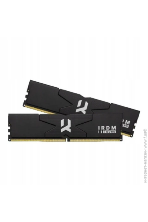 Goodram  Ir-5600d564l30/64gdc 64gb (2X32GB) Irdm Black V 5600mhz Cl30 Ddr5 Siyah Dual Kit Ram