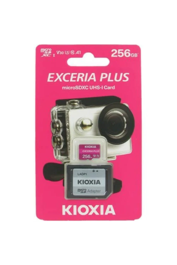 Kioxia  256gb Micro Sd Exceria Plus Hafıza Kartı Class10 Sdxc Uhs-ı U3 4k