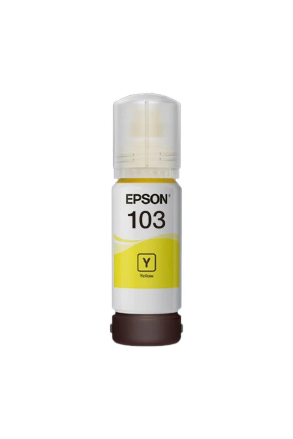 EPSON  Mürekkep Orj. T103 Yellow 65ml