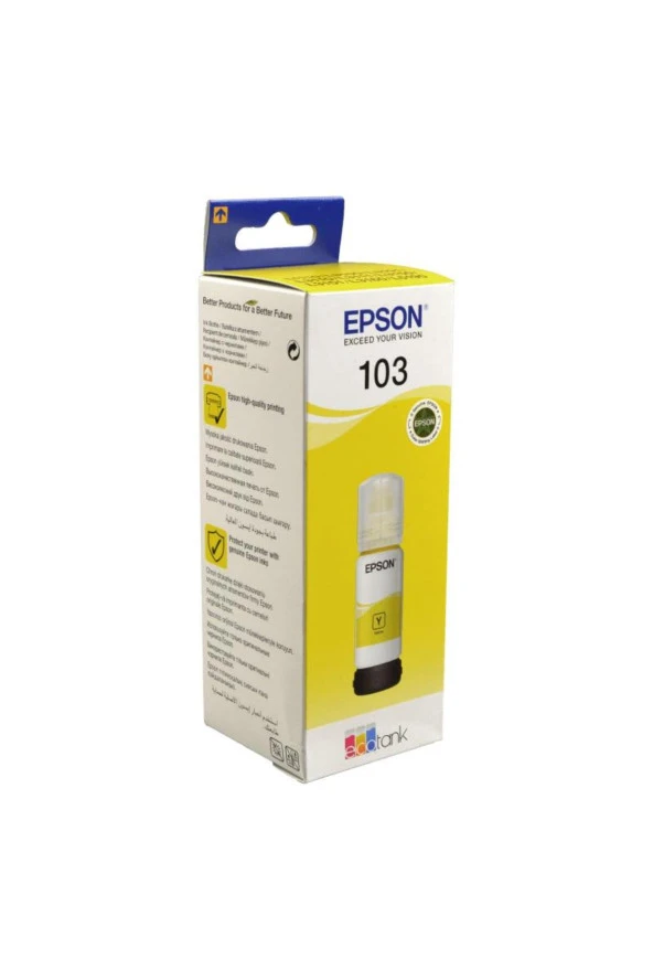 EPSON Mürekkep Orj. T103 Yellow 65ml - 2