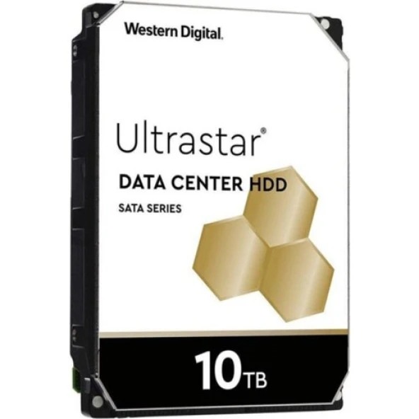 Wd Ultrastar 3.5 inc 10TB 7200RPM 256MBHC330 0B42266 WUS721010ALE6L4 Sabit Disk(5 Yıl Garantili)