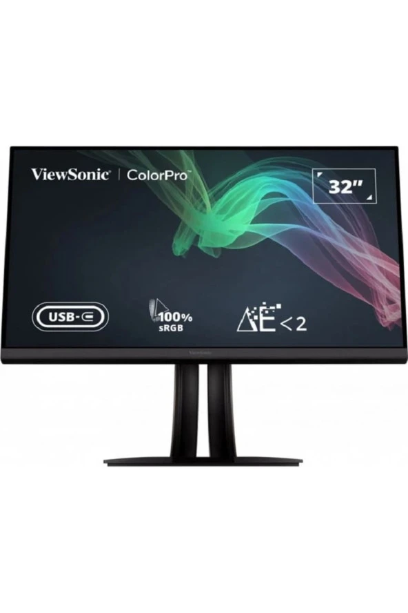 ViewSonic  Vp3256-4k 31.5 3840x2160 60hz 5ms Hdmı Dp Type-c Hdr10 Curved Ips Monitör - Resim 2