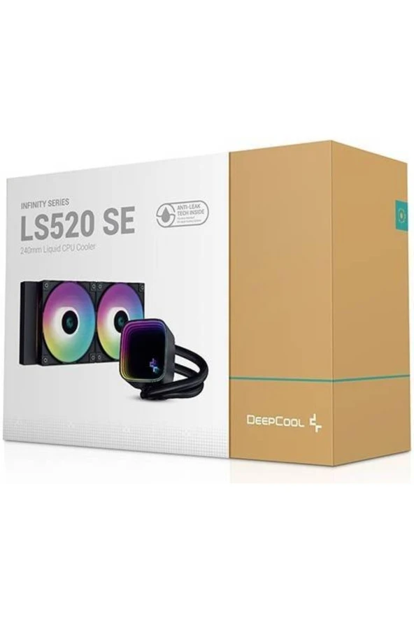 Deep Cool Deepcool Ls520 Se Rgb 240mm Sıvı Soğutma Siyah