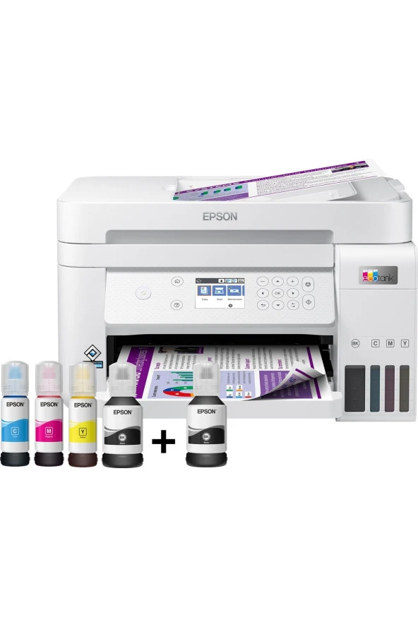 EPSON Ecotank L6276 A4 Çok Fonksiyonlu Yazıcı Tarayıcı Fotokopi