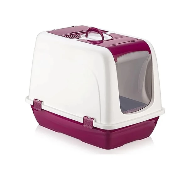 BvLX  5092 Kapalı Büyük Boy Kedi Tuvaleti XXL - 4