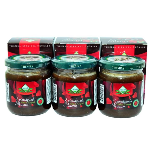 Themra Ballı Bitkisel Karışımlı Macunu 240Gr X 3 Adet Kutu - 5
